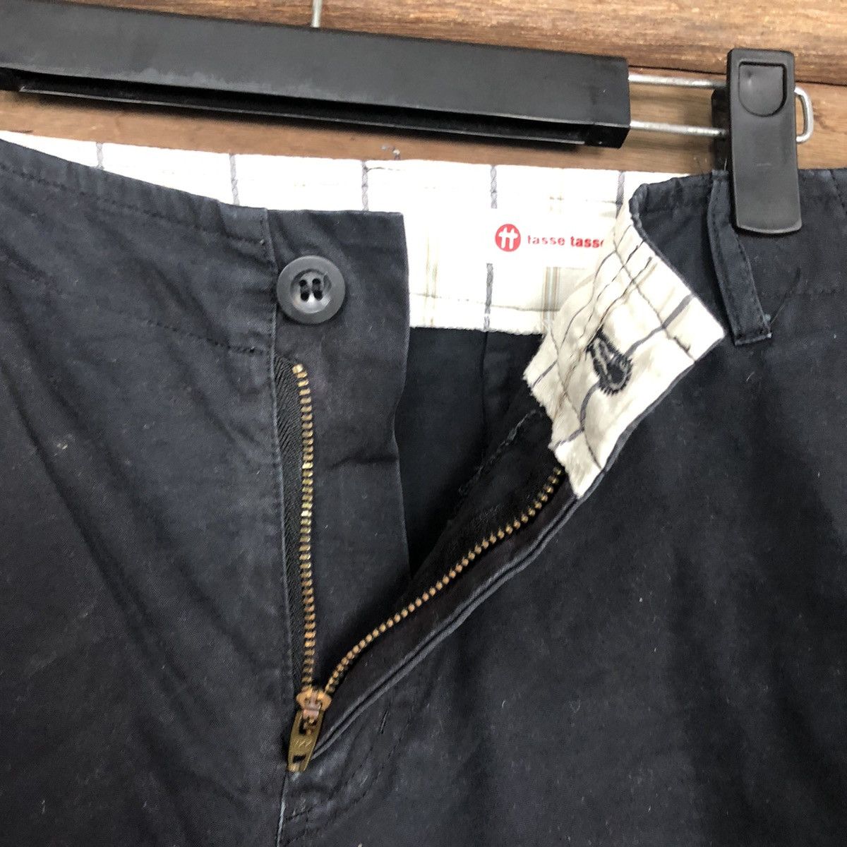 Japanese Brand DL Tasse Tasse Black Multipocket Tactical Cargo Pants #c1157 Size US 30 / EU 46 - 7 Thumbnail