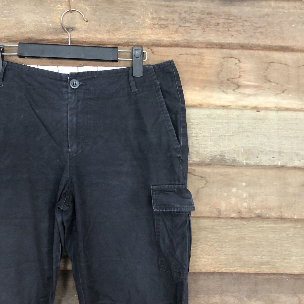 Japanese Brand DL Tasse Tasse Black Multipocket Tactical Cargo Pants #c1157 Size US 30 / EU 46 - 5 Thumbnail