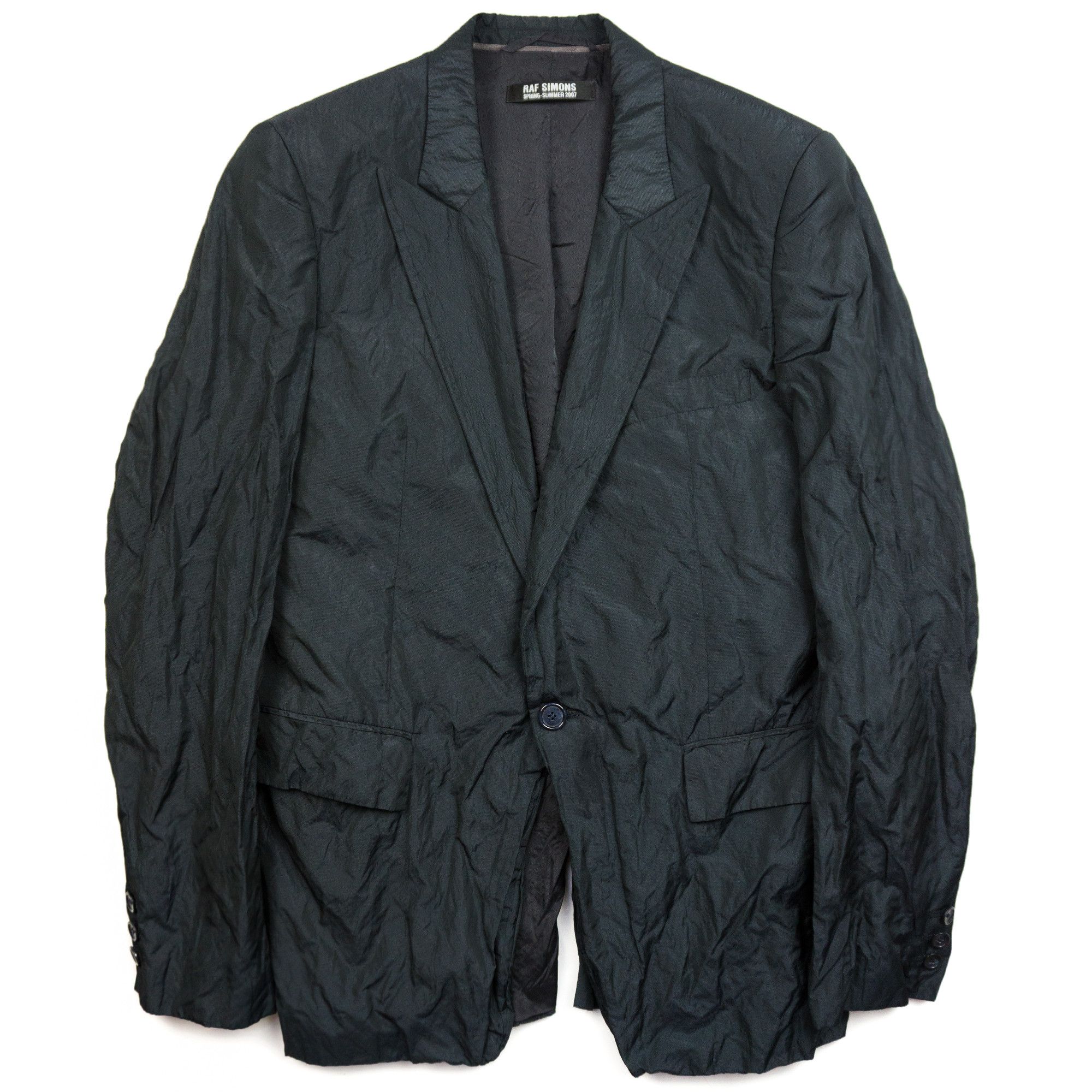 Raf Simons Raf Simons SS07 Metallic Blazer Size US M / EU 48-50 / 2 - 2 Thumbnail