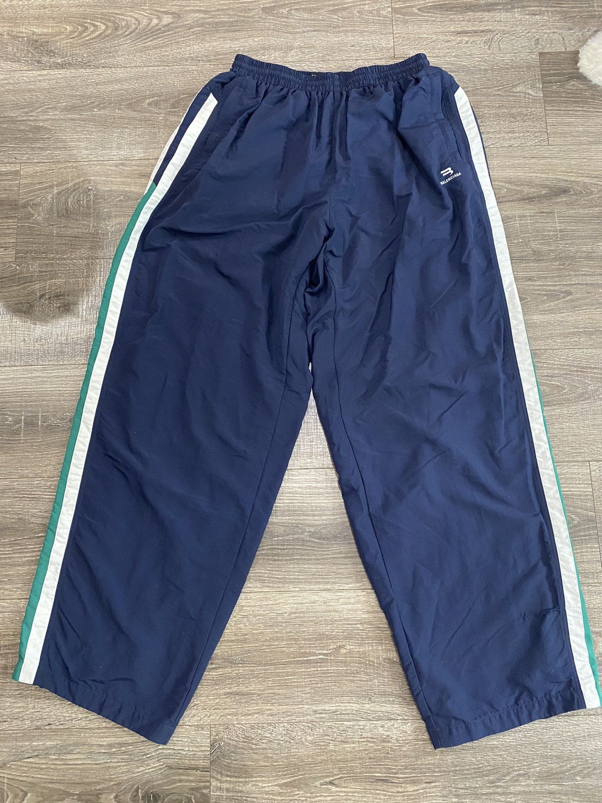 Balenciaga Balenciaga Sporty B oversized wide leg track pants Size US 32 / EU 48 - 4 Thumbnail