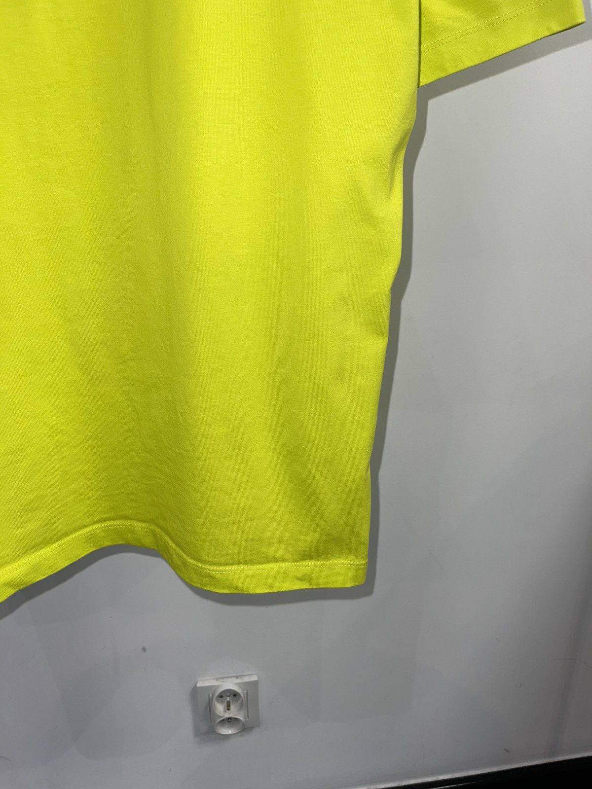 Alexander McQueen SS19 Alexander McQueen Planet Logo Yellow T-Shirt Size US M / EU 48-50 / 2 - 6 Thumbnail