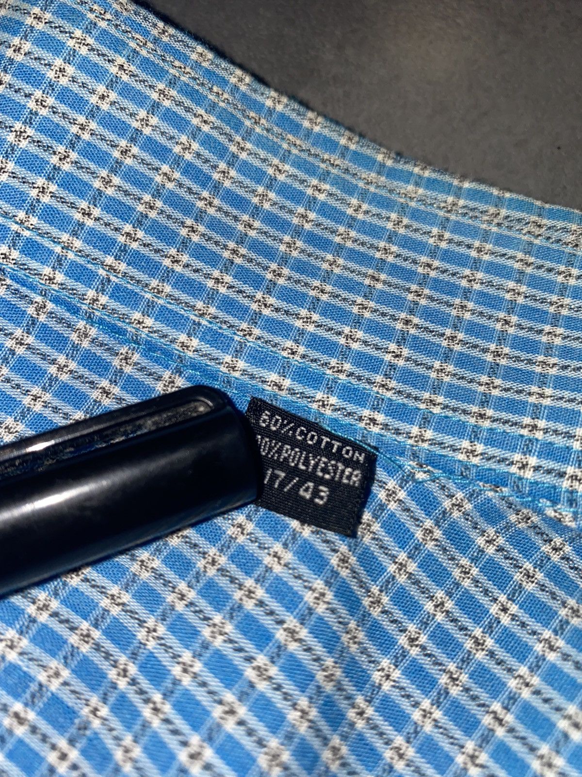 Christian Dior Monsieur Christian Dior "Dior" Logo Checkered Button Up Shirt Size US XL / EU 56 / 4 - 11 Thumbnail