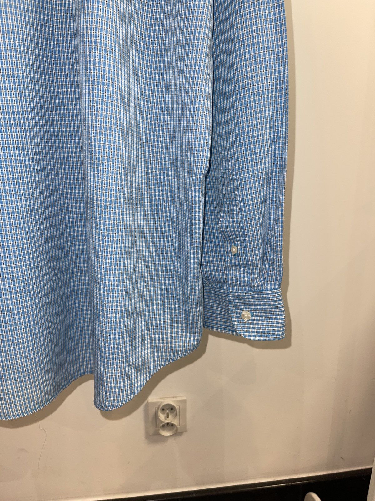 Christian Dior Monsieur Christian Dior "Dior" Logo Checkered Button Up Shirt Size US XL / EU 56 / 4 - 6 Thumbnail