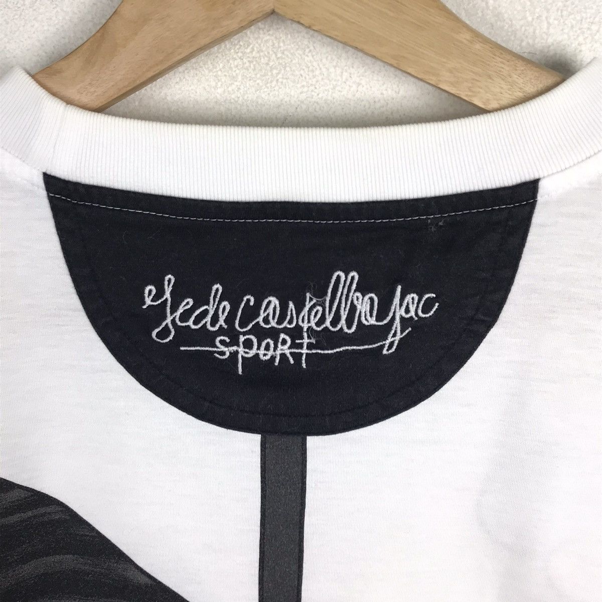Jean Charles De Castelbajac × Vintage Vintage Jc De Castelbajac Sport Overprint Men Tees Size US XL / EU 56 / 4 - 4 Thumbnail
