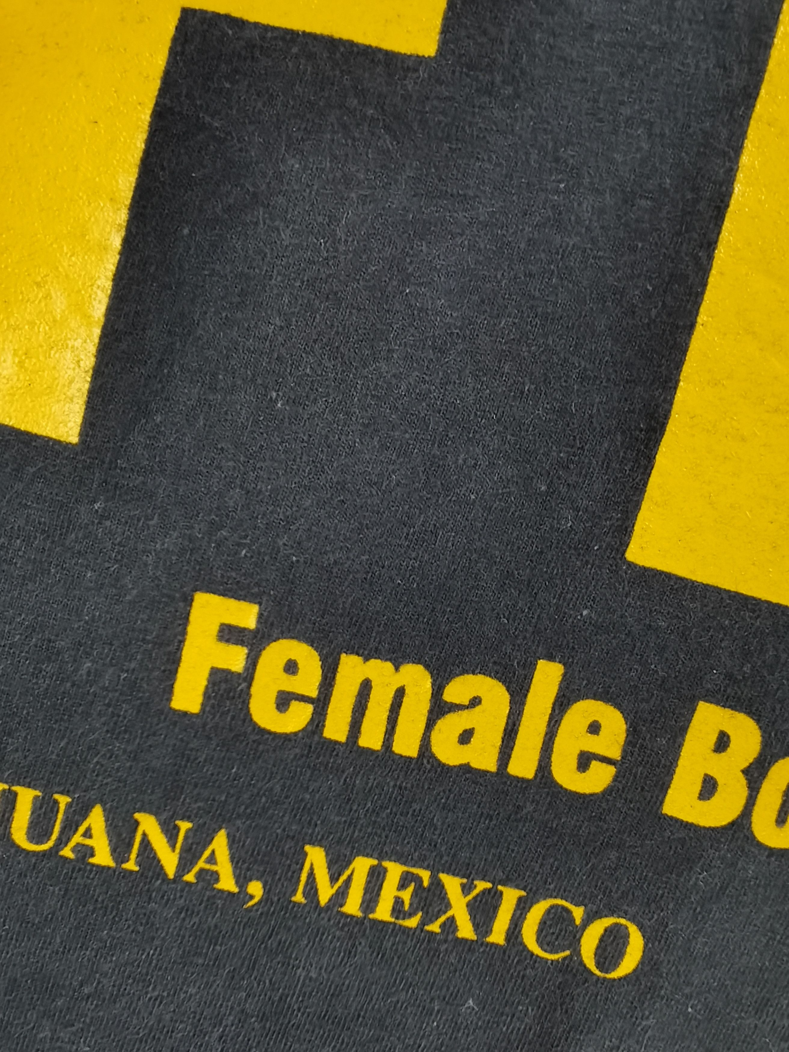 Vintage T5 FBI Female body inspector parody statement tee sexy sex Size US L / EU 52-54 / 3 - 7 Thumbnail