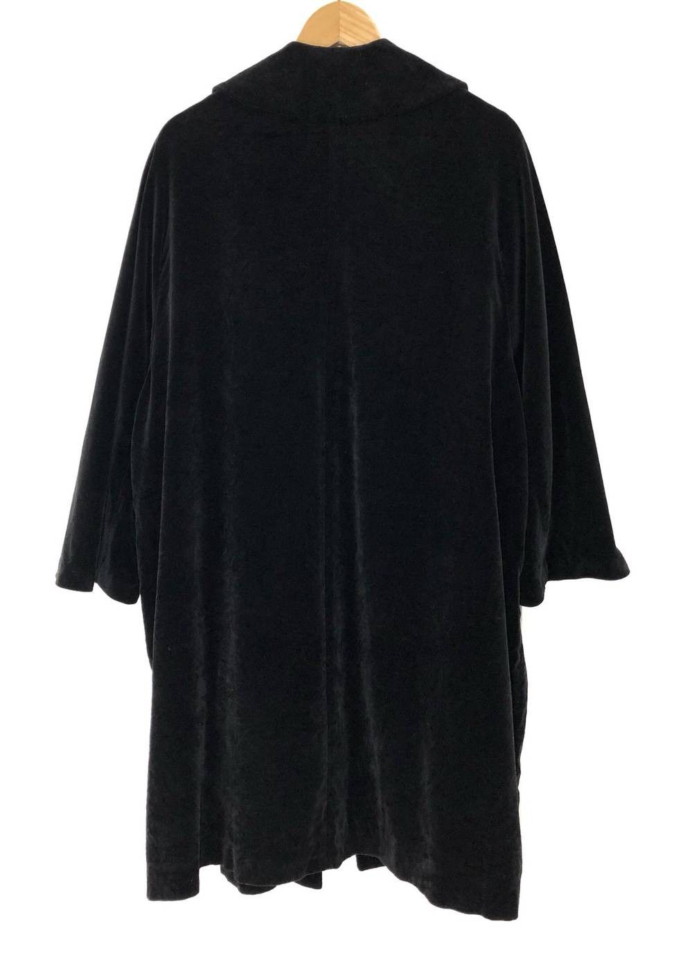 Comme des Garcons 🖤 AW99 Comme Des Garcons Velvet Unbuttoned Coat Size US L / EU 52-54 / 3 - 4 Thumbnail