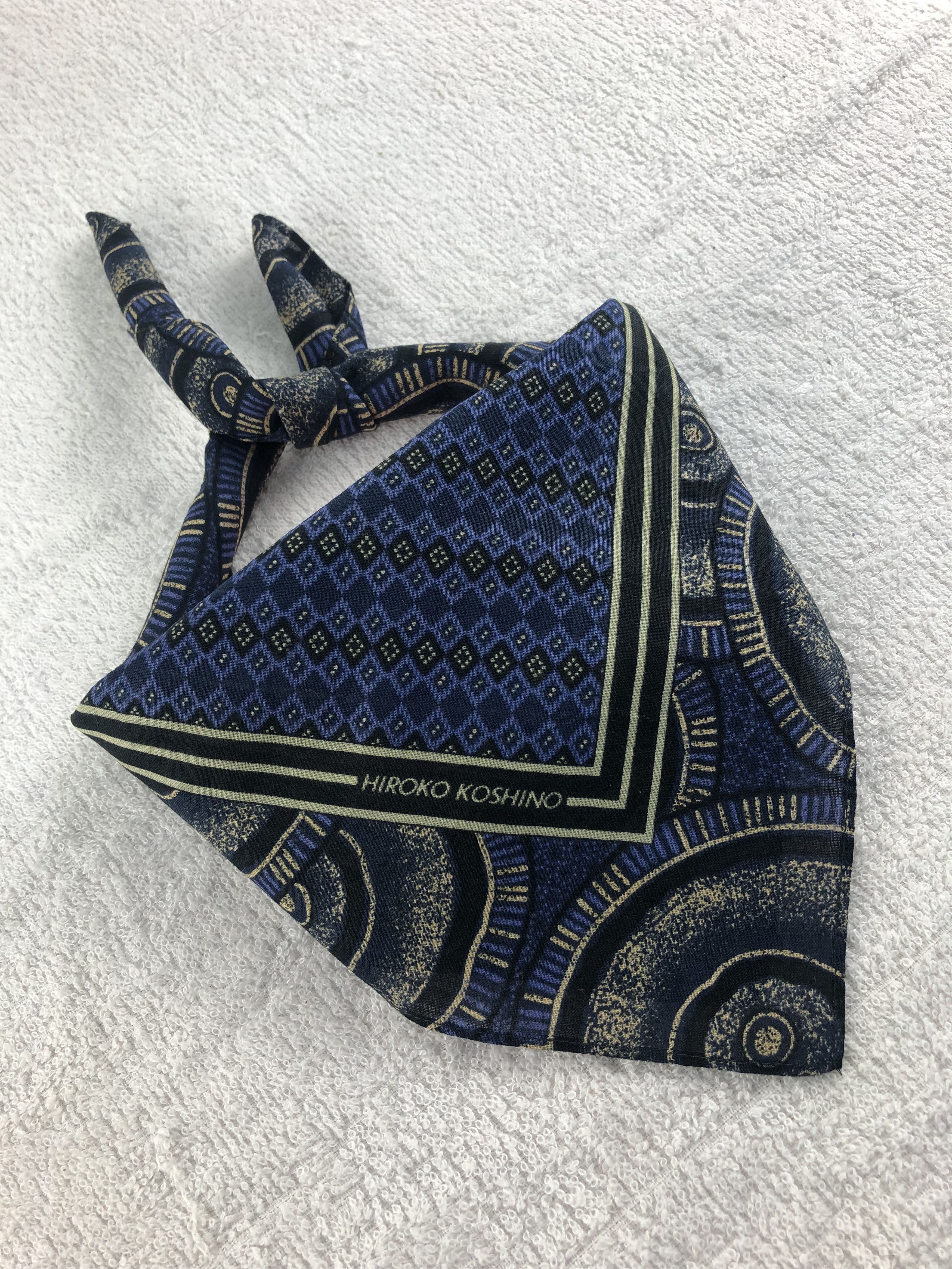 Hiroko Koshino Homme Hiroko Koshino Handkerchief / Bandana / Neckerchief C239 Size ONE SIZE - 1 Thumbnail