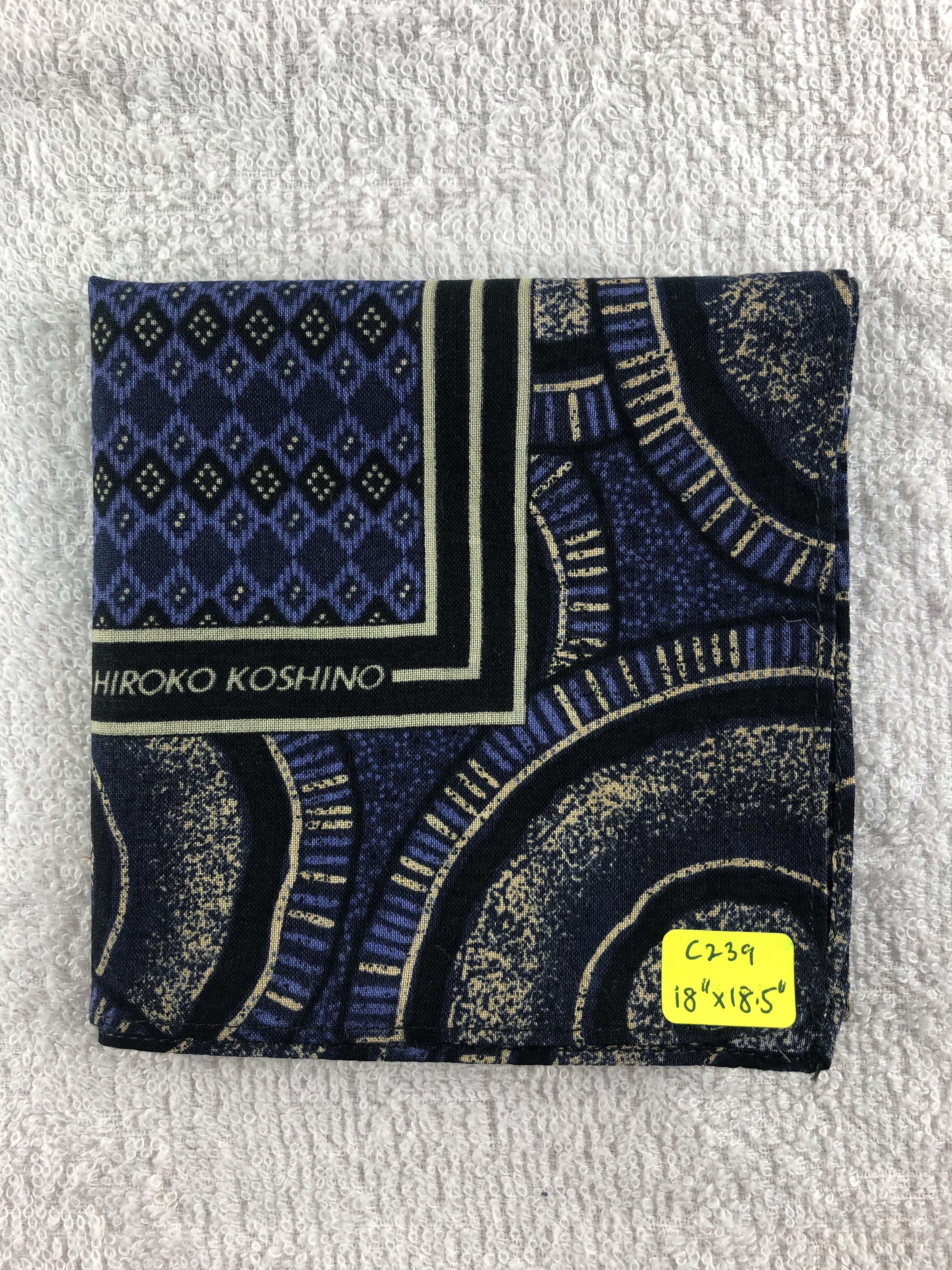 Hiroko Koshino Homme Hiroko Koshino Handkerchief / Bandana / Neckerchief C239 Size ONE SIZE - 6 Thumbnail