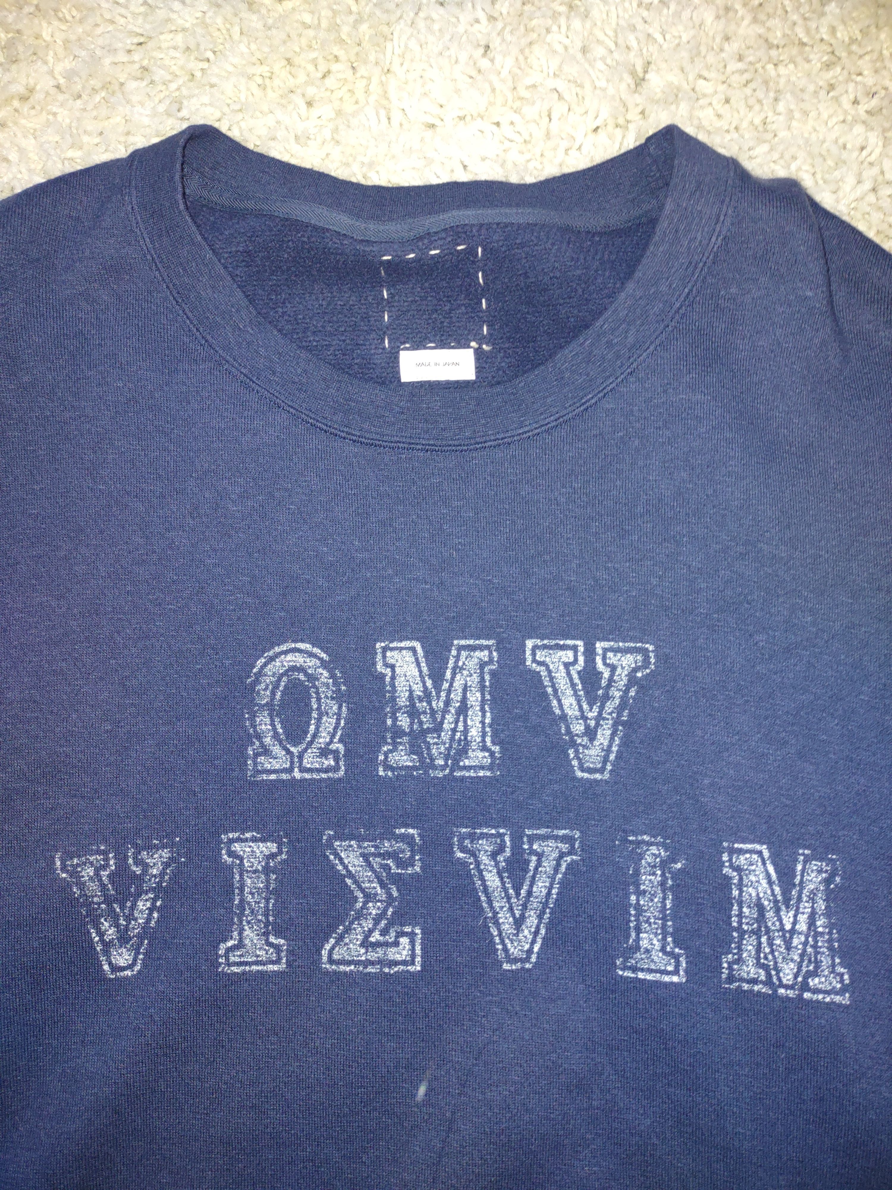 Visvim VISVIM 22SS AMPLUS ALUMNI SWEATER S/S Size US L / EU 52-54 / 3 - 4 Thumbnail