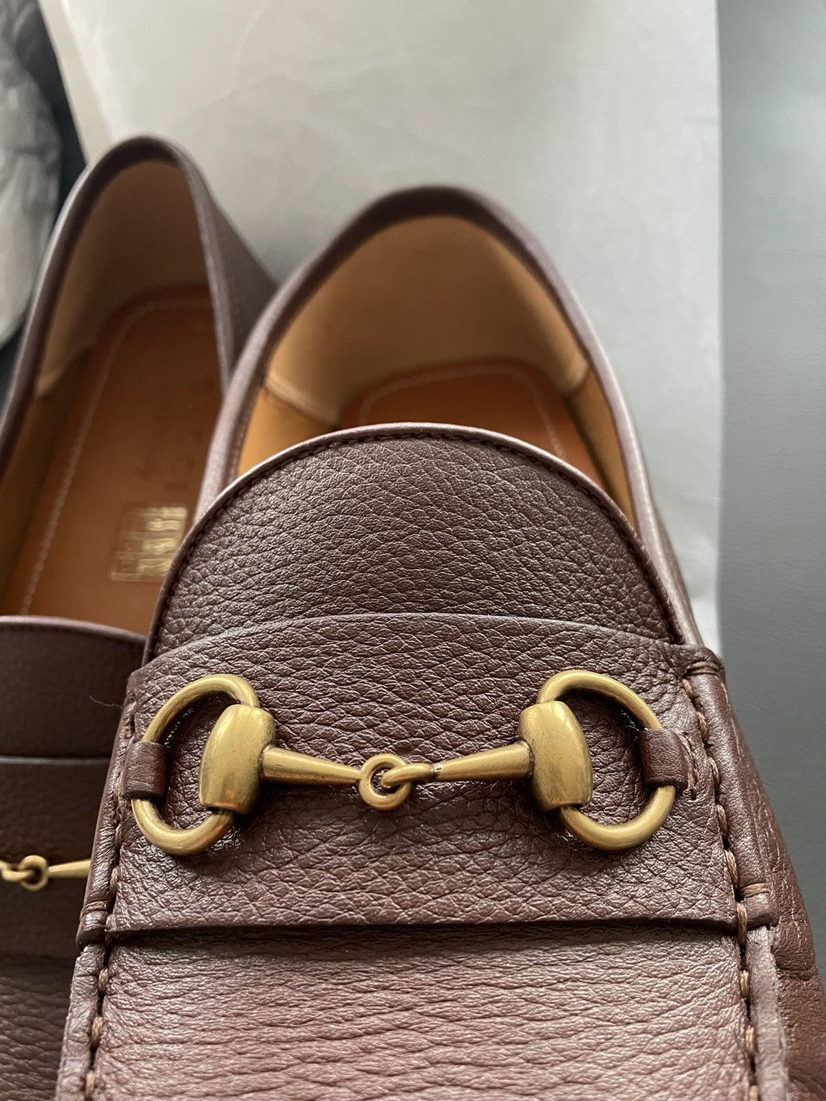 Gucci Rare LimitedEdition Brand NEW Iconic Horsebit Leather Loafer Size US 10.5 / EU 43-44 - 15 Thumbnail