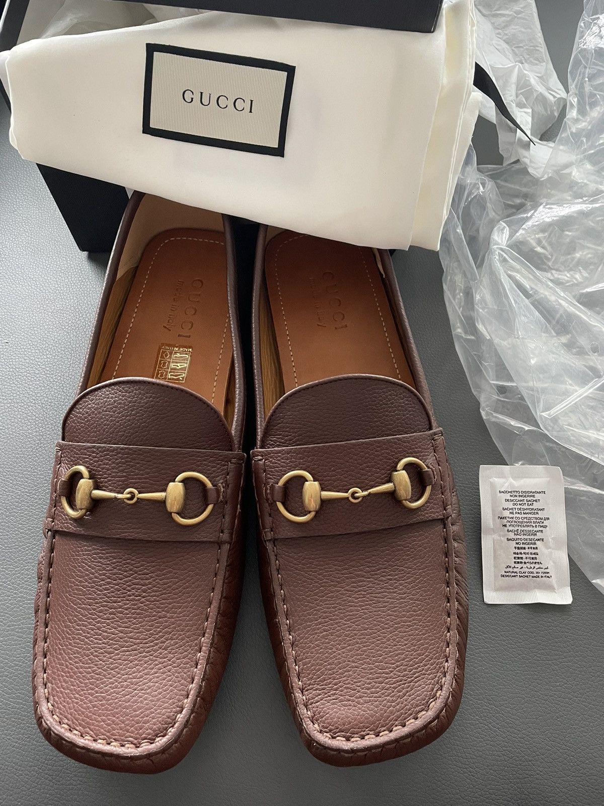 Gucci Rare LimitedEdition Brand NEW Iconic Horsebit Leather Loafer Size US 10.5 / EU 43-44 - 24 Thumbnail
