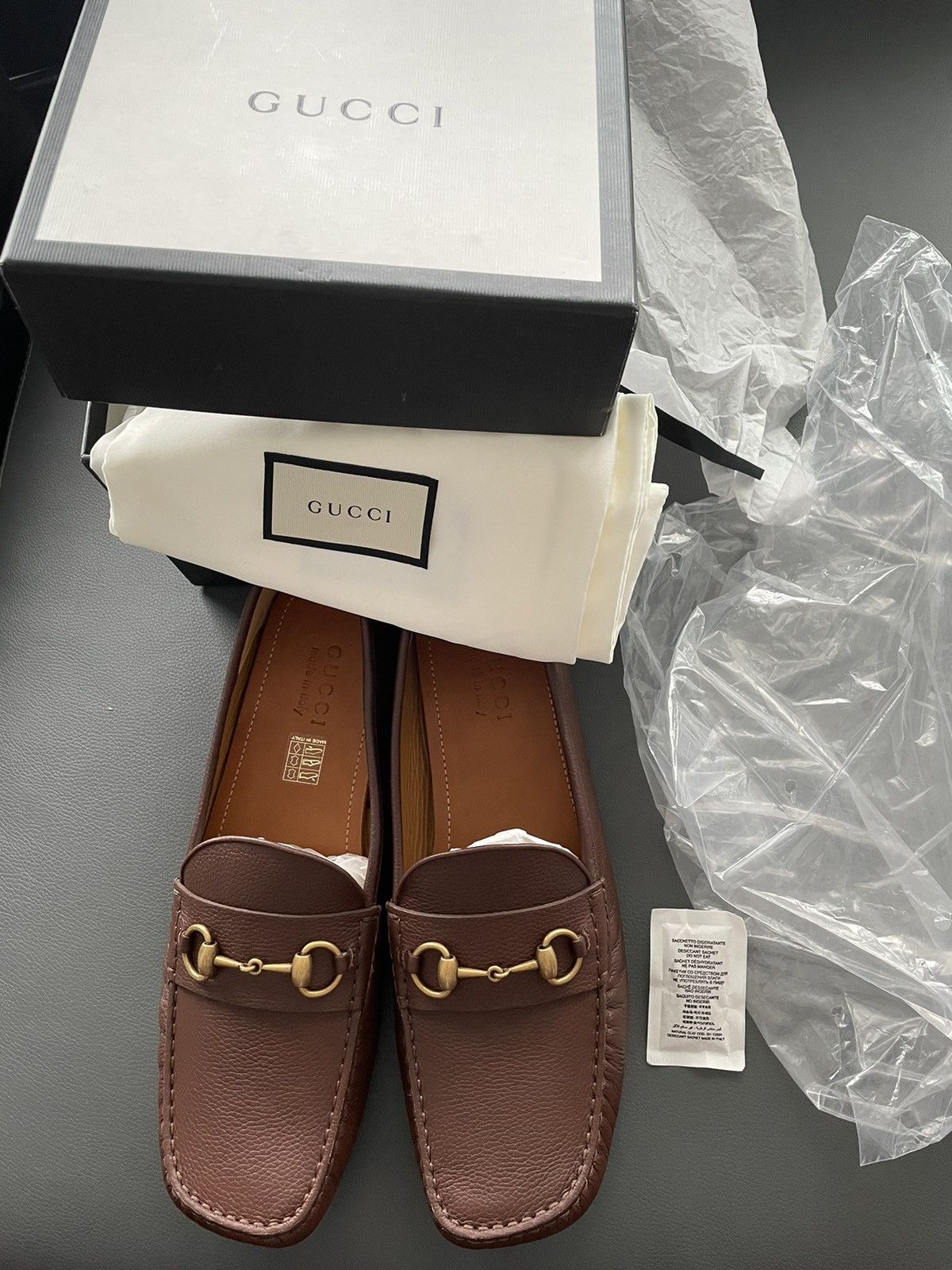 Gucci Rare LimitedEdition Brand NEW Iconic Horsebit Leather Loafer Size US 10.5 / EU 43-44 - 23 Thumbnail