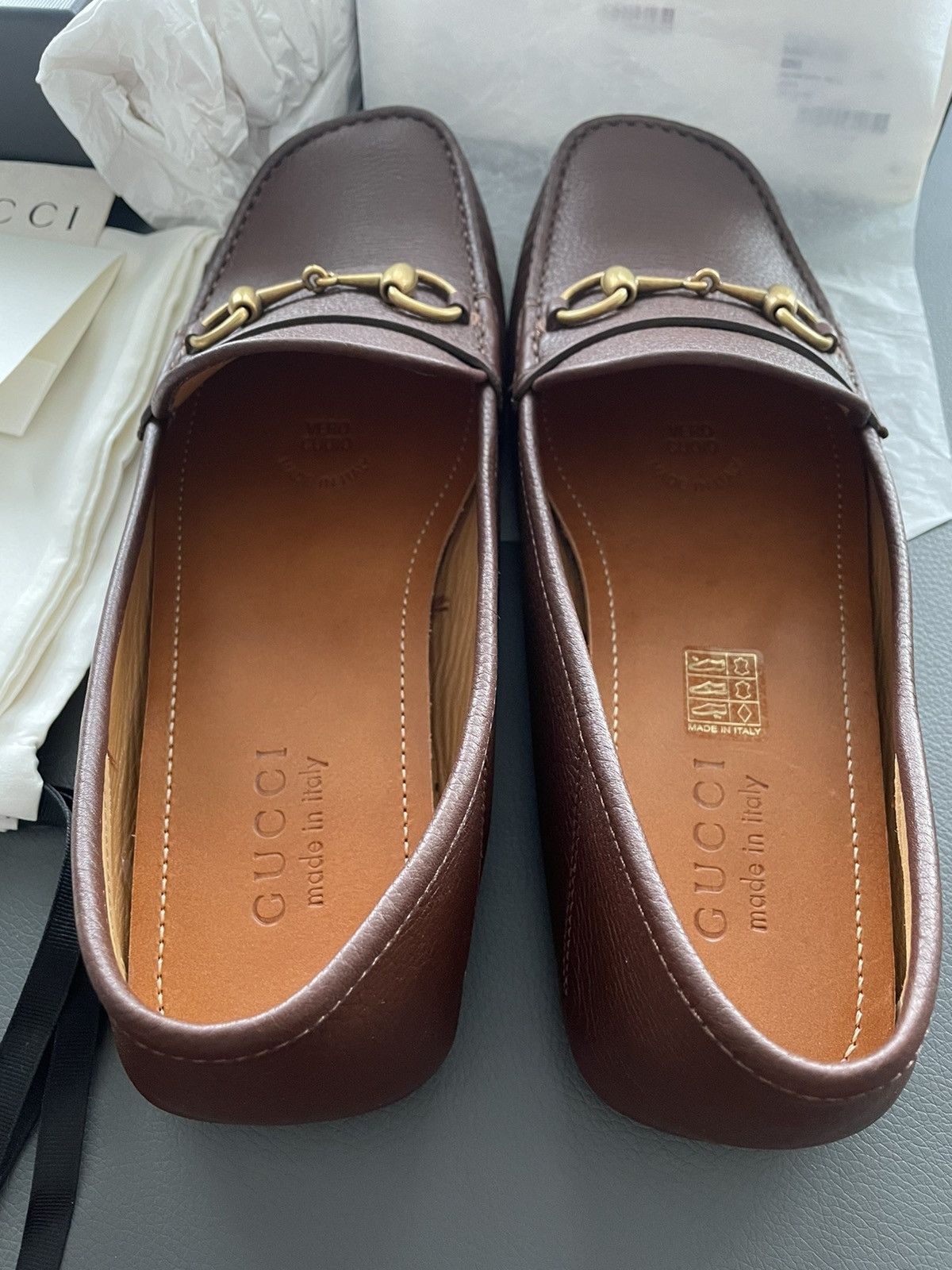 Gucci Rare LimitedEdition Brand NEW Iconic Horsebit Leather Loafer Size US 10.5 / EU 43-44 - 17 Thumbnail