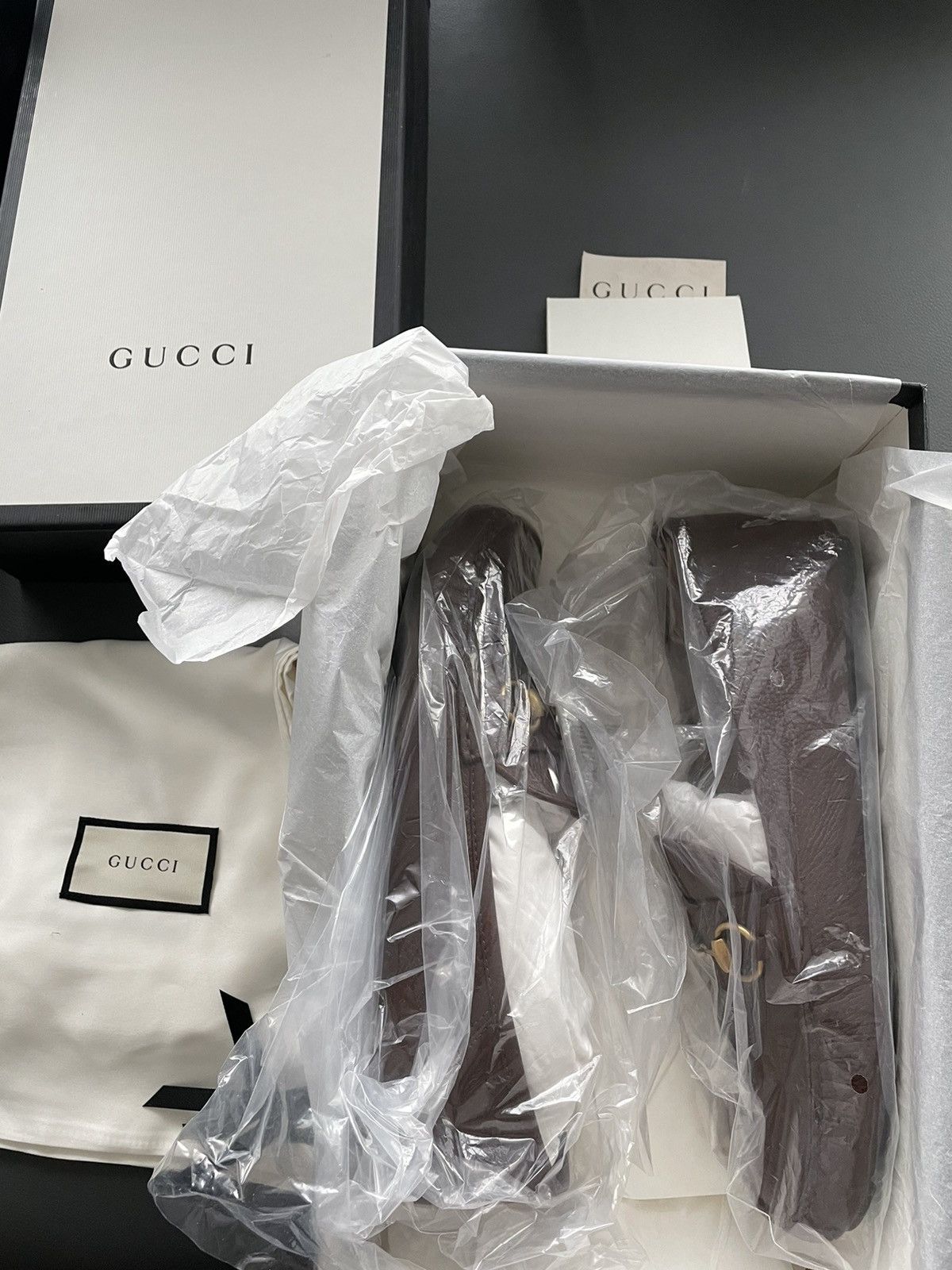 Gucci Rare LimitedEdition Brand NEW Iconic Horsebit Leather Loafer Size US 10.5 / EU 43-44 - 7 Thumbnail