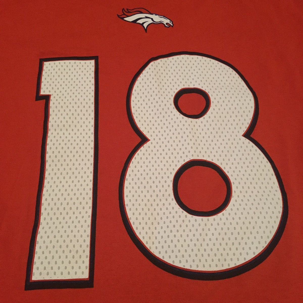 NFL NFL Denver Broncos Peyton Manning 18 Tee Shirt Jersey Size US M / EU 48-50 / 2 - 3 Thumbnail