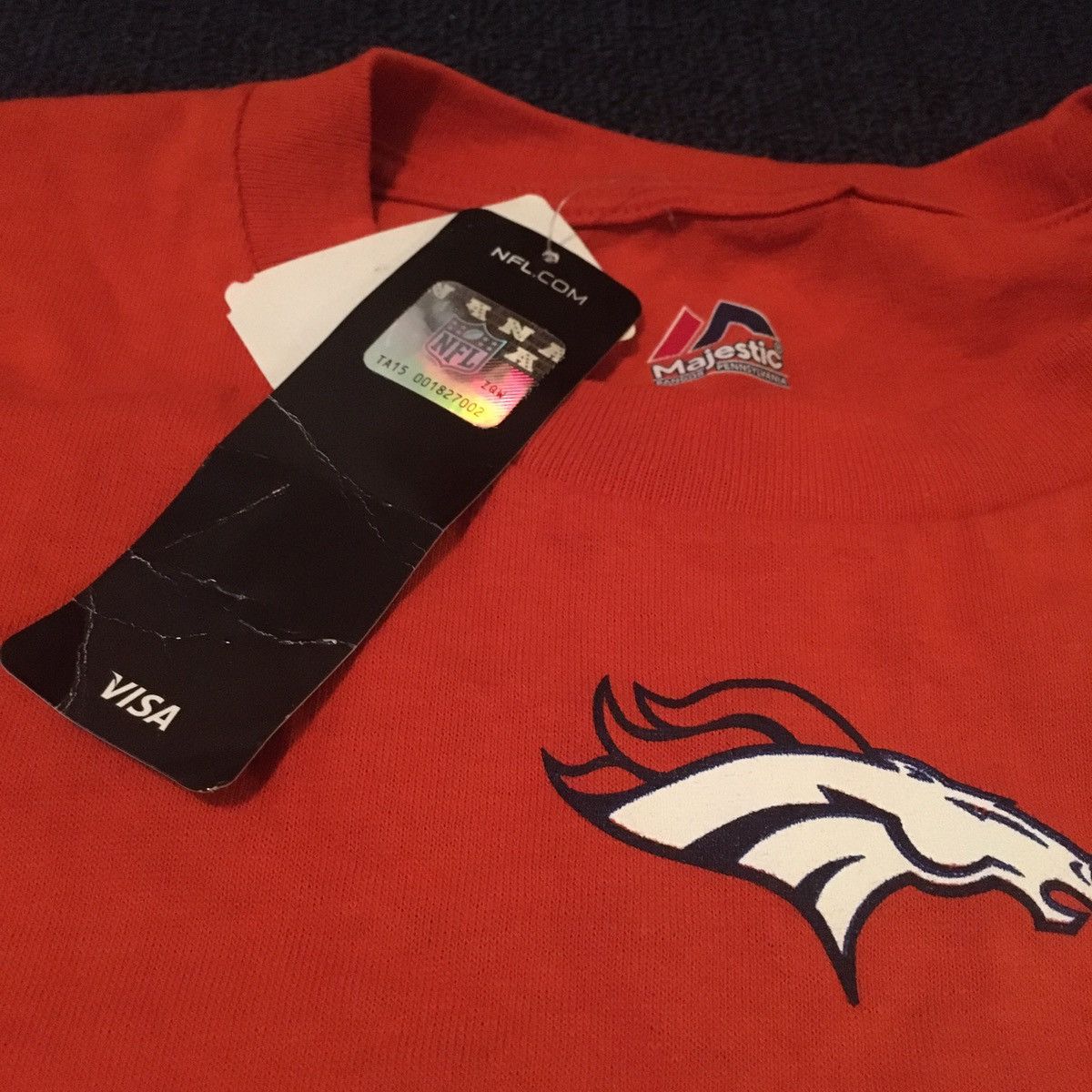NFL NFL Denver Broncos Peyton Manning 18 Tee Shirt Jersey Size US M / EU 48-50 / 2 - 6 Thumbnail