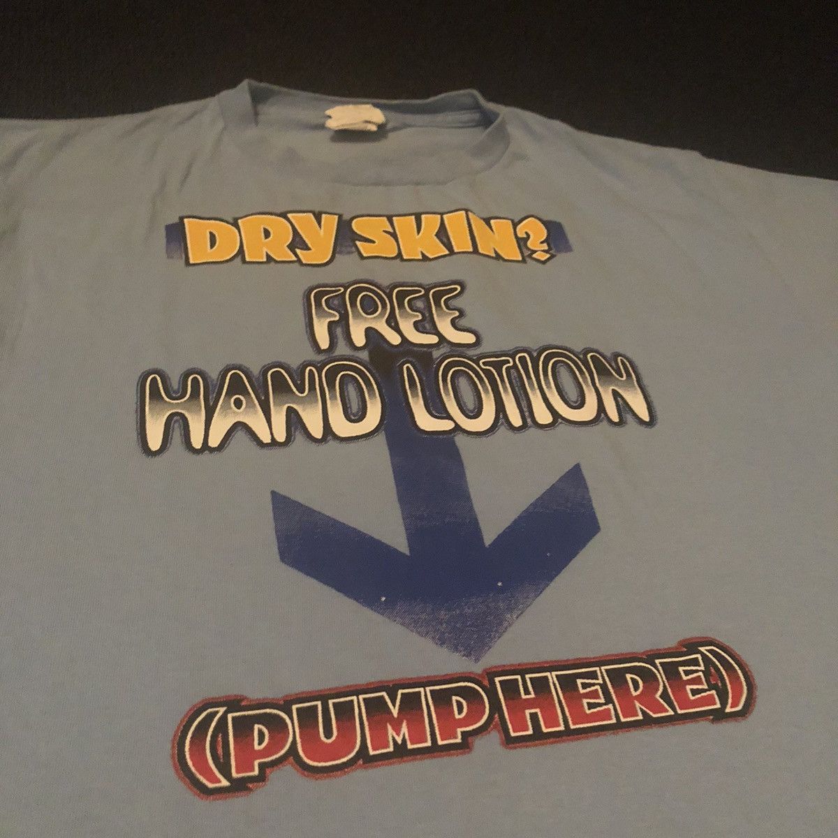 Other Vintage 2000s Dry Skin Free Hand Lotion Pump Here Parody Tee Size US M / EU 48-50 / 2 - 1 Thumbnail