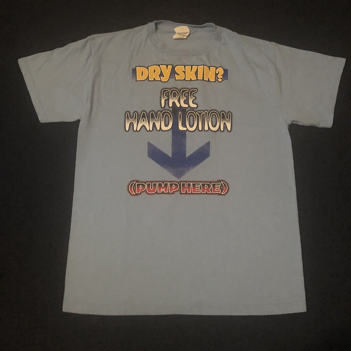 Other Vintage 2000s Dry Skin Free Hand Lotion Pump Here Parody Tee Size US M / EU 48-50 / 2 - 2 Thumbnail