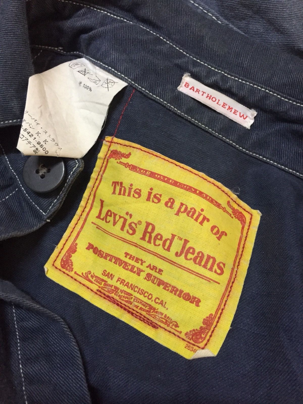 Levi's Vintage Clothing AW03 BARTHOLEMEW COVERALLS WORKERS Size US M / EU 48-50 / 2 - 11 Thumbnail