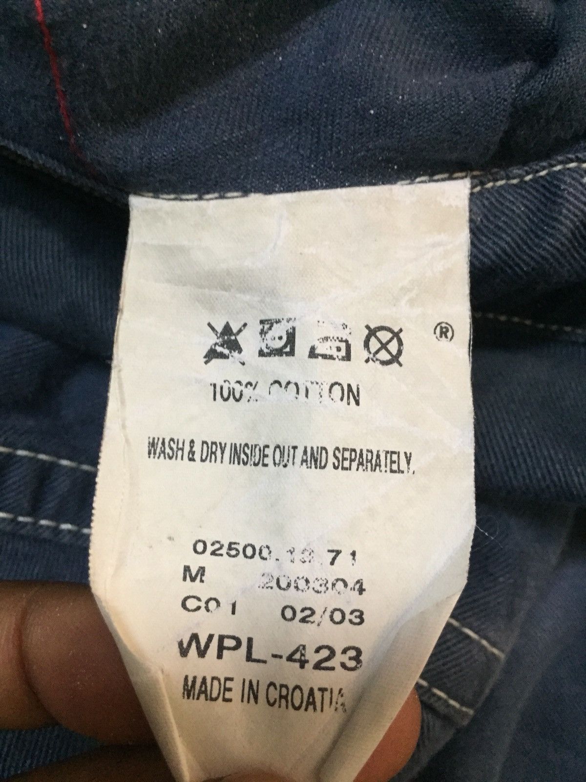 Levi's Vintage Clothing AW03 BARTHOLEMEW COVERALLS WORKERS Size US M / EU 48-50 / 2 - 13 Thumbnail