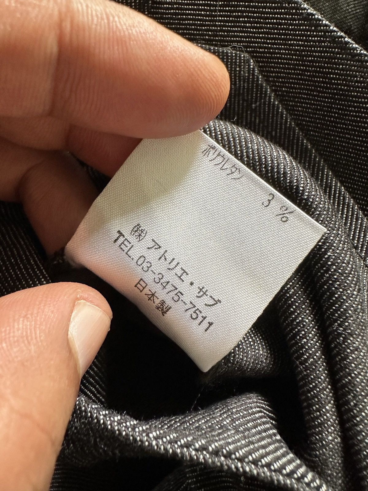 Japanese Brand [31 x 39] 1990s Atelier Sab for Men hybrid archives denim Size US 31 - 21 Thumbnail