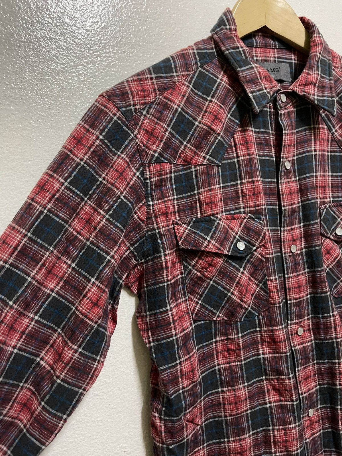 Beams Plus × Japanese Brand Beams Western Shirt Snap Button Size US M / EU 48-50 / 2 - 2 Thumbnail
