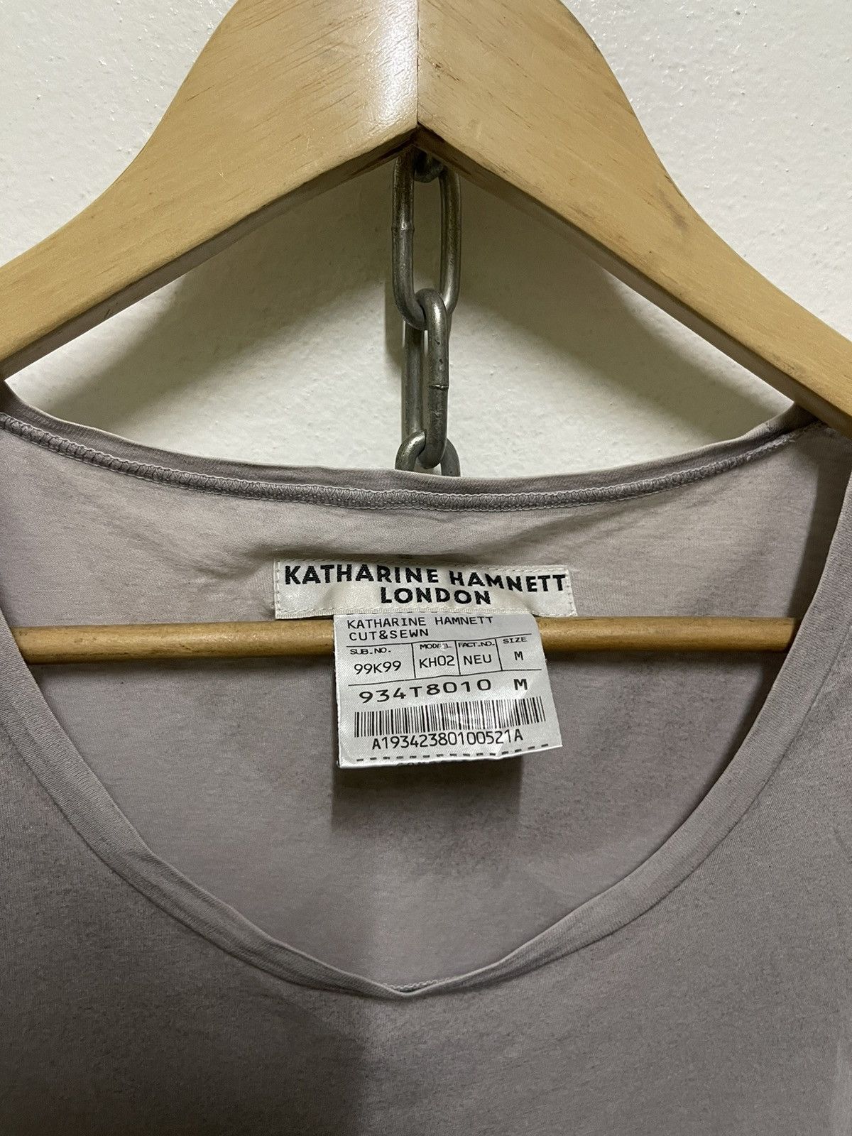 Japanese Brand Katharine Hamnett London News Paper Printed T Shirt Size US M / EU 48-50 / 2 - 4 Thumbnail