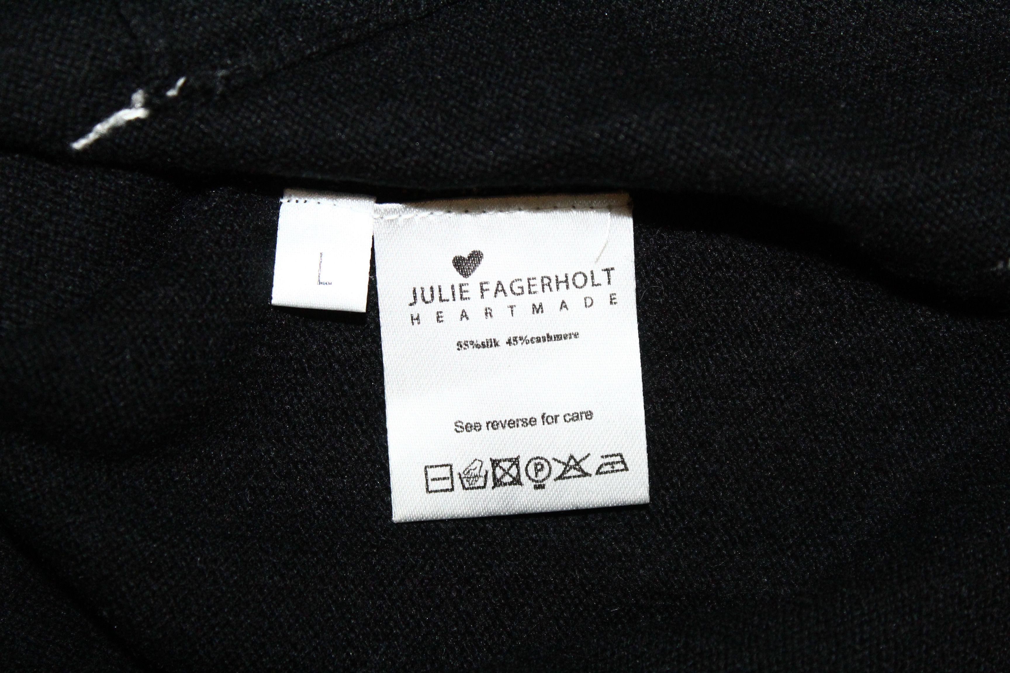 Veronique Branquinho Julie Fagerholt Heartmade Silk Cashmere Blend Cardigan Size L / US 10 / IT 46 - 6 Thumbnail