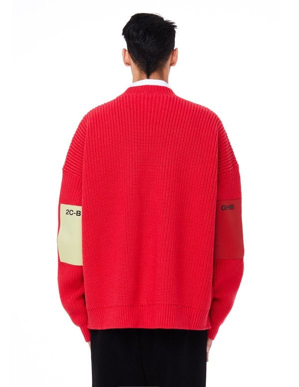 Raf Simons Raf Simons Wool Cardigan With Leather Patches Size US S / EU 44-46 / 1 - 11 Thumbnail