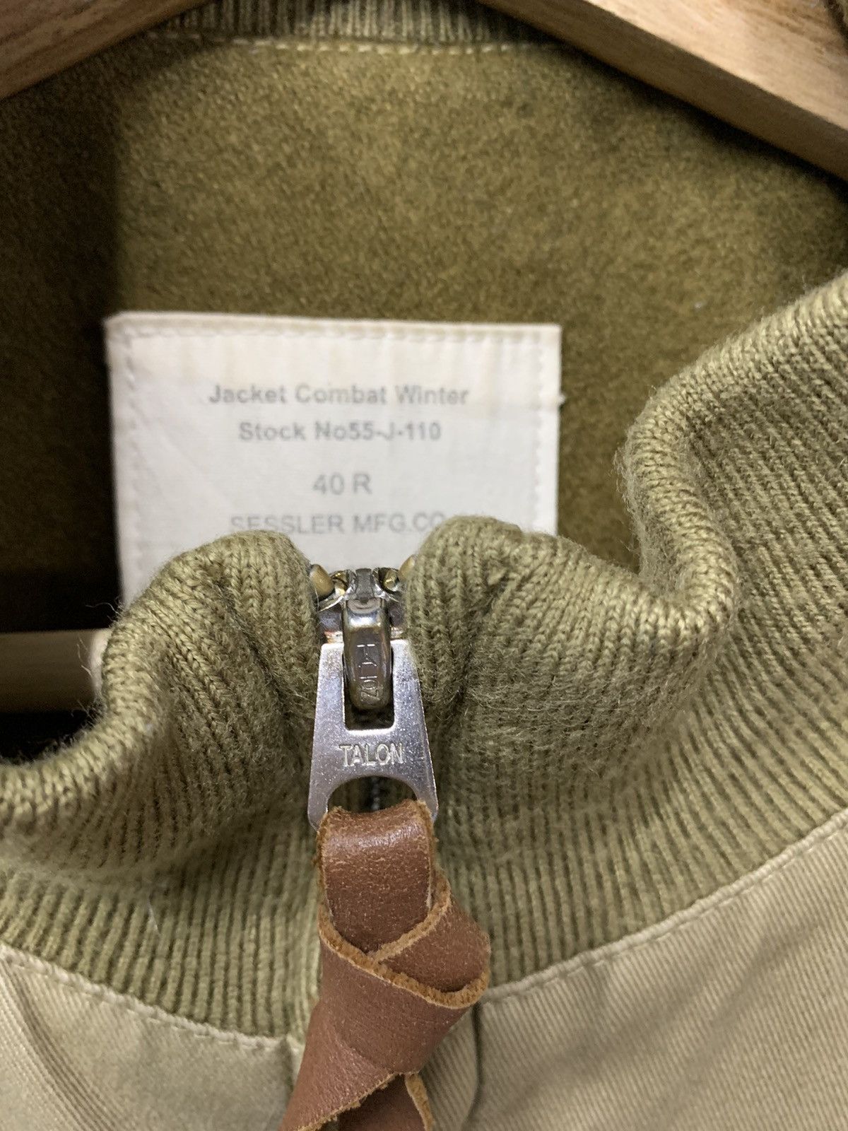 Vintage 🔥VTG SESSLER MFG COMBAT WINTER JACKETS USAF Size US M / EU 48-50 / 2 - 13 Thumbnail