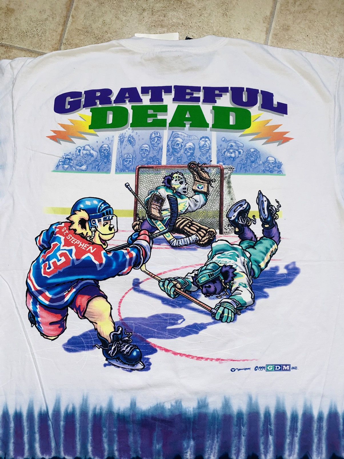 Flatbush Zombies Vintage Tee USA 1994 Steal your face-off Nike SB Pleasures Size US L / EU 52-54 / 3 - 9 Thumbnail