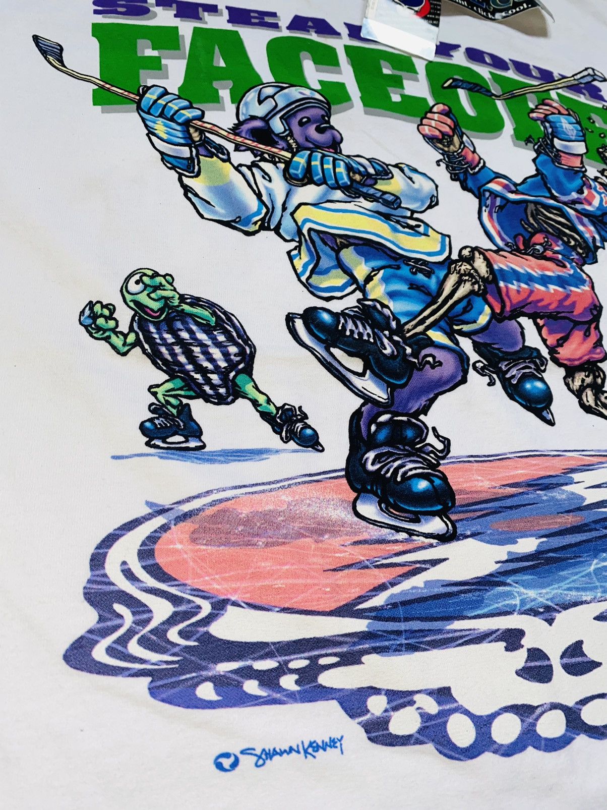 Flatbush Zombies Vintage Tee USA 1994 Steal your face-off Nike SB Pleasures Size US L / EU 52-54 / 3 - 3 Thumbnail