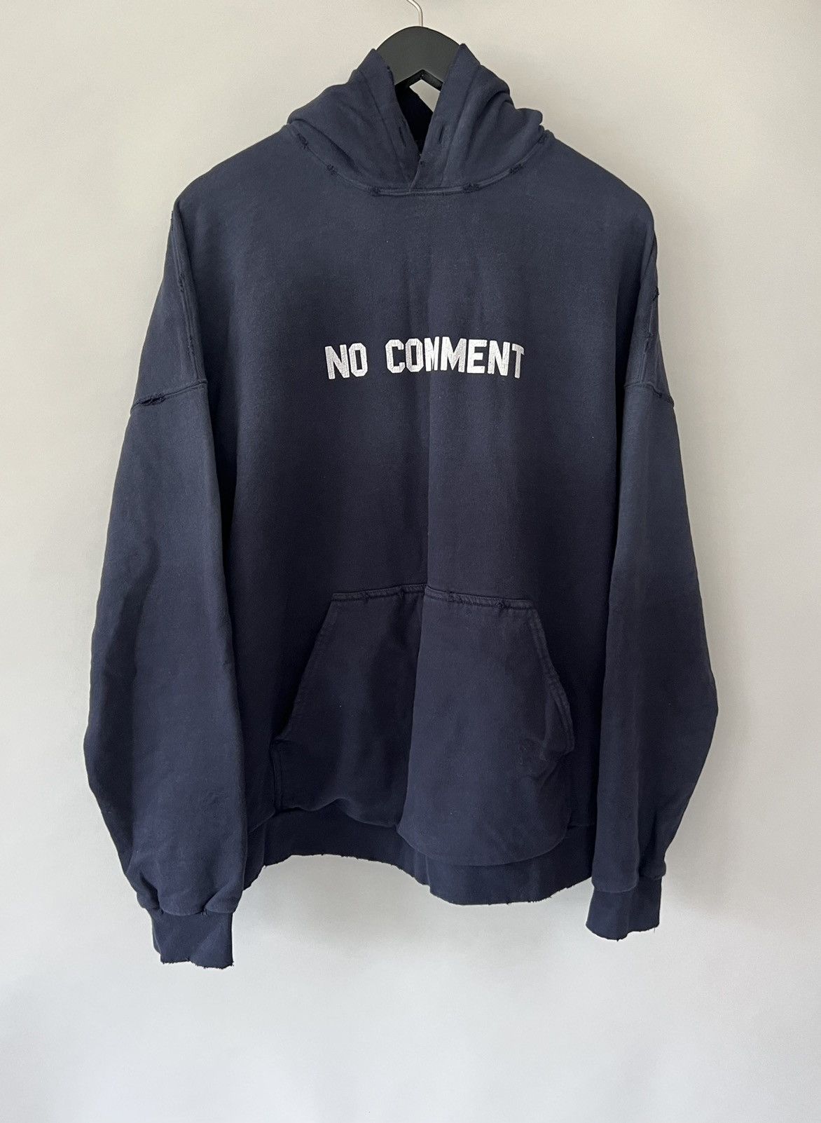 Balenciaga Balenciaga No Comment Hoodie Size US M / EU 48-50 / 2 - 4 Thumbnail
