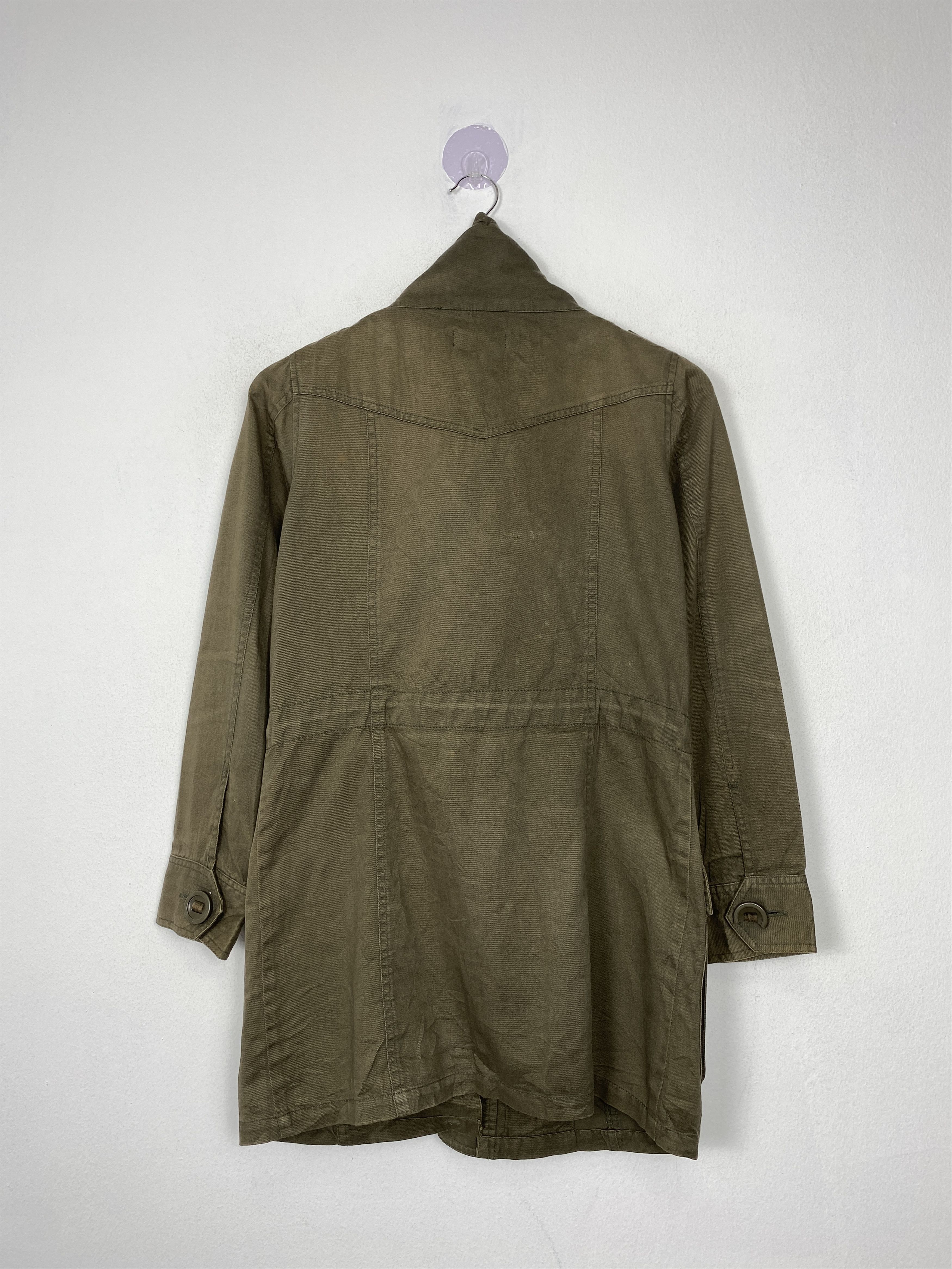 Japanese Brand Vintage CLUMZY Multi Pocket Parka Duck Canvas Jacket Size US M / EU 48-50 / 2 - 4 Thumbnail