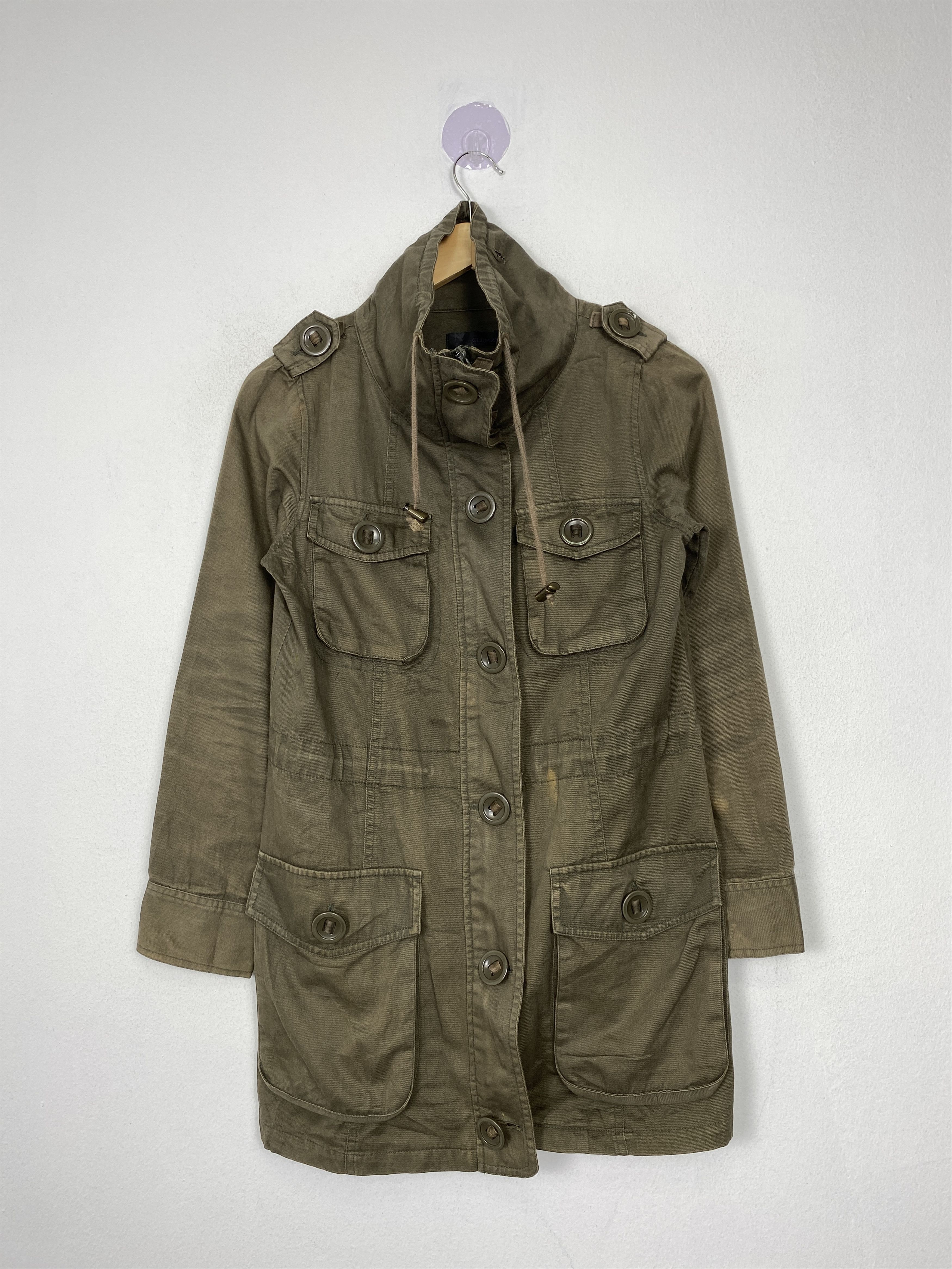 Japanese Brand Vintage CLUMZY Multi Pocket Parka Duck Canvas Jacket Size US M / EU 48-50 / 2 - 1 Thumbnail