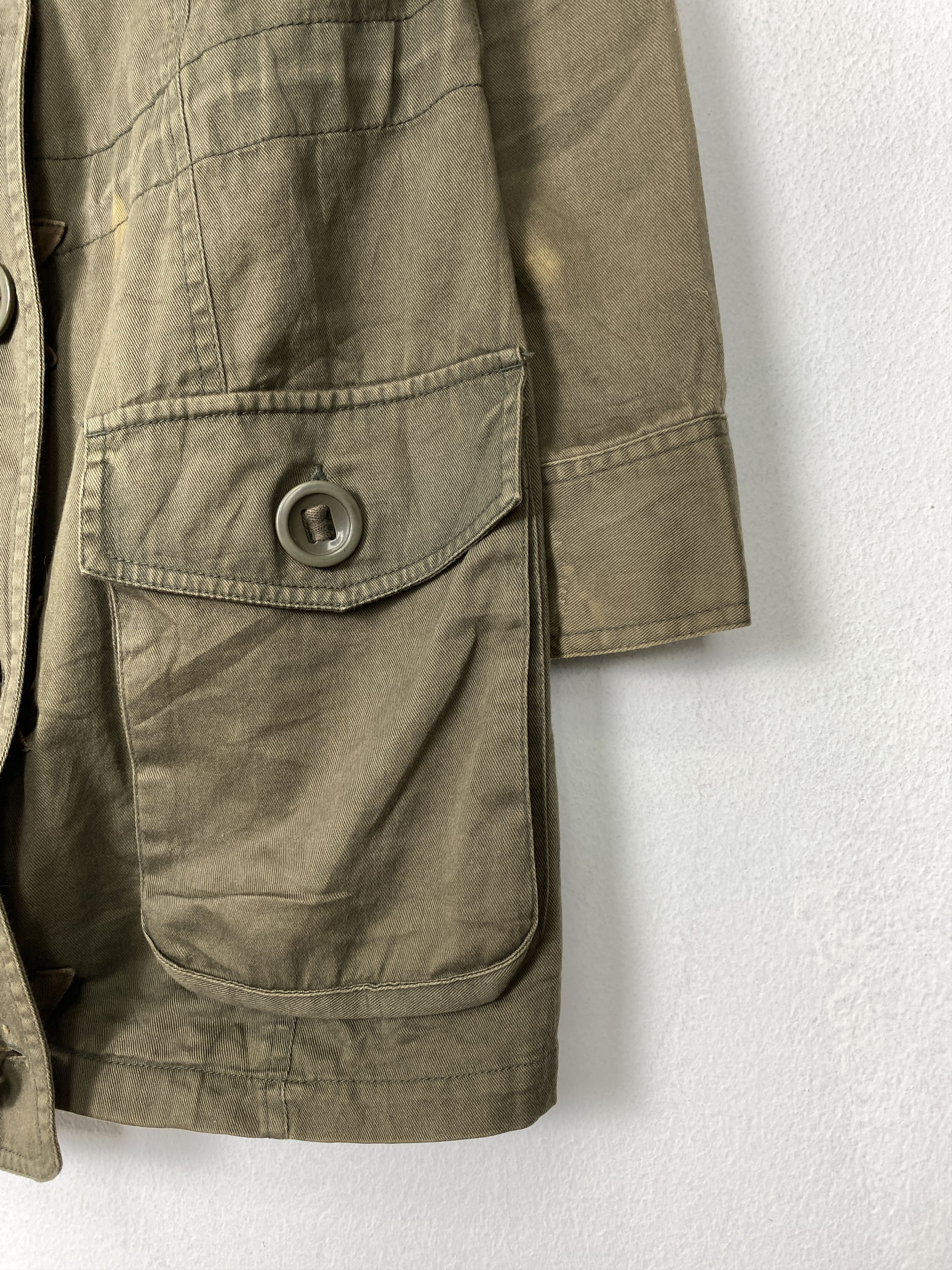 Japanese Brand Vintage CLUMZY Multi Pocket Parka Duck Canvas Jacket Size US M / EU 48-50 / 2 - 7 Thumbnail