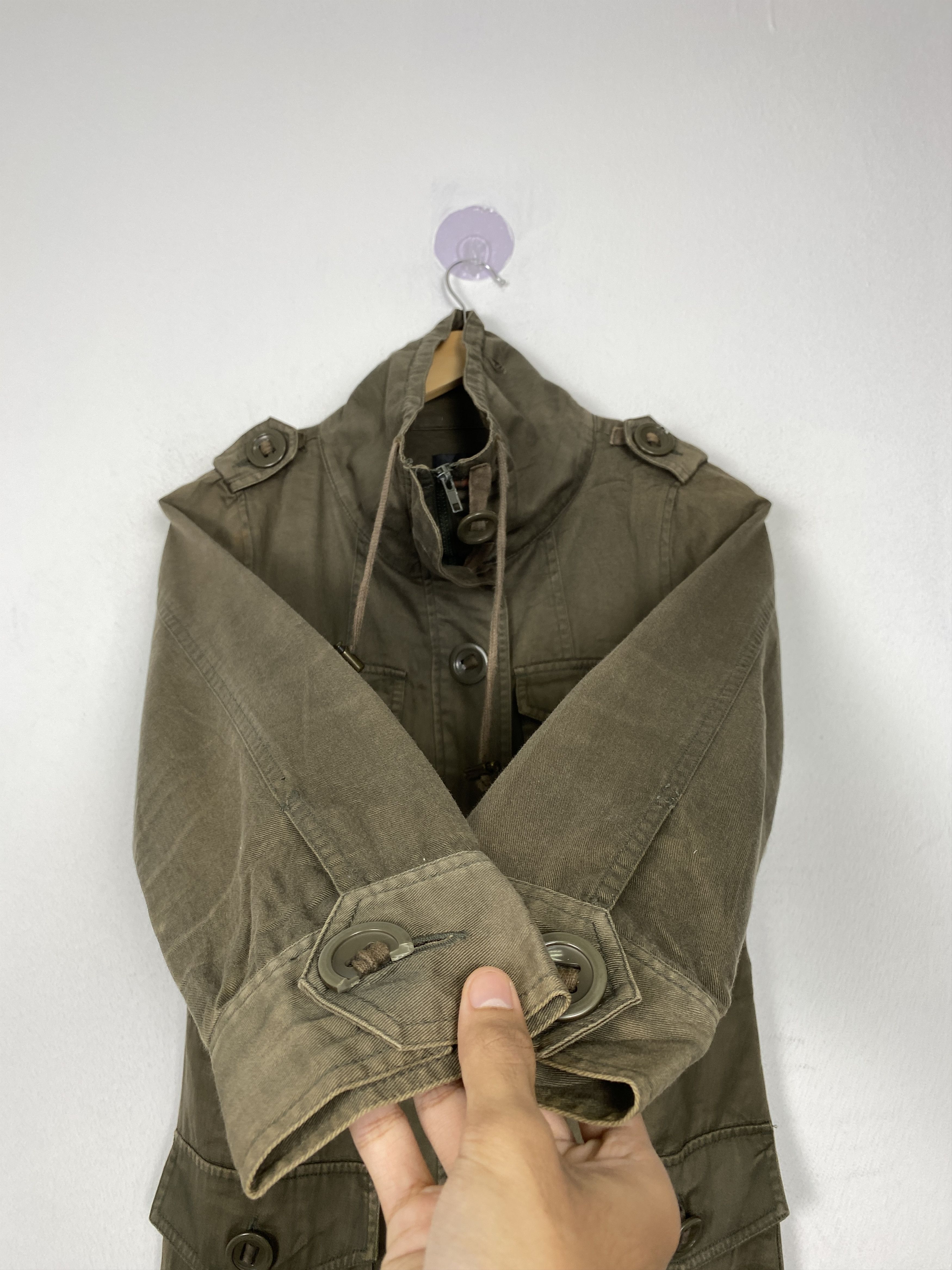 Japanese Brand Vintage CLUMZY Multi Pocket Parka Duck Canvas Jacket Size US M / EU 48-50 / 2 - 5 Thumbnail