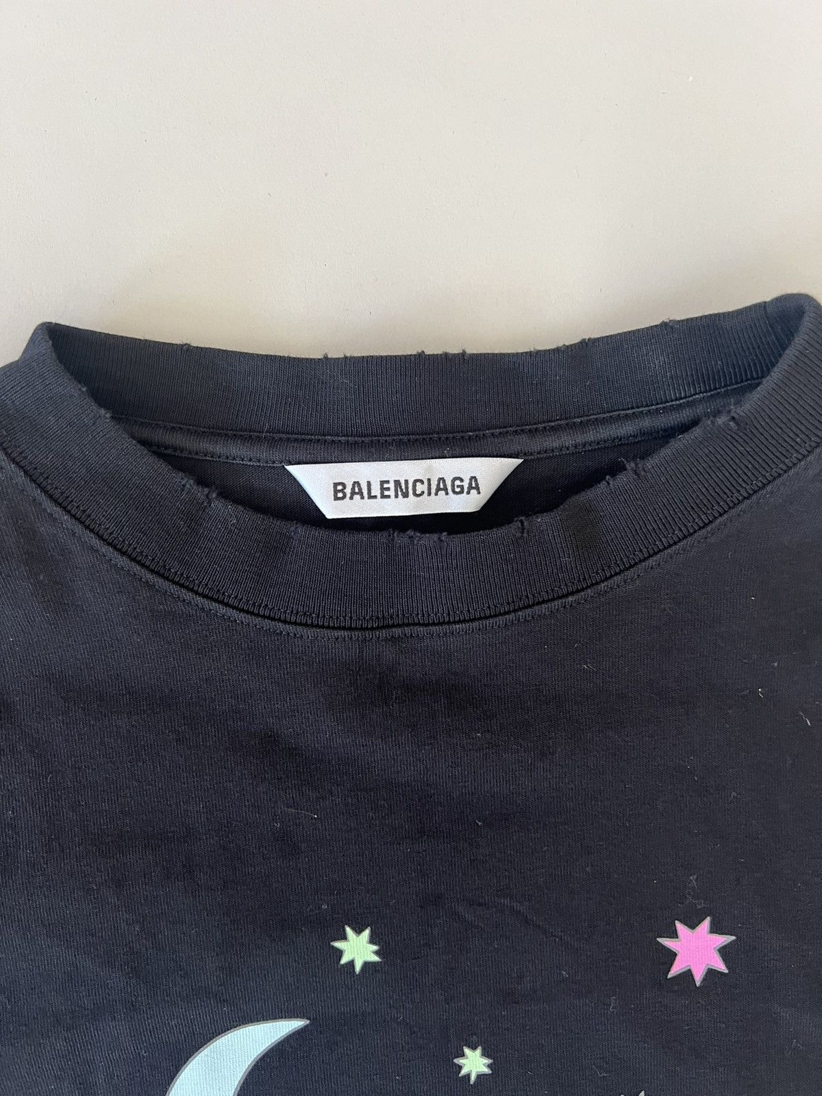 Balenciaga SS21 Love Bear Printing T-shirt - Short Sleeve T