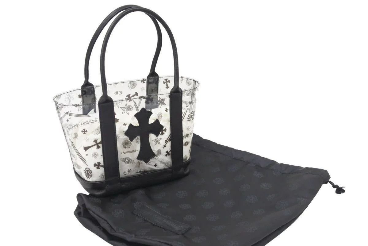 image of Chrome Hearts Cemetery Clear Mini Bag, Women's