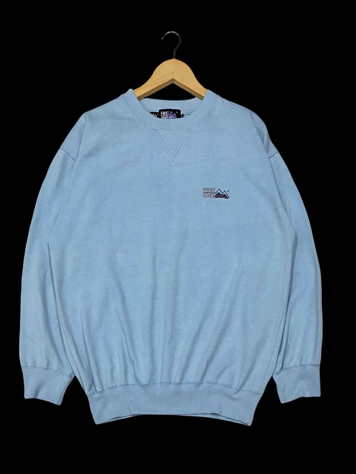 Other FIRST DOWN USA SWEATSHIRT SPELL OUT BIG LOGO Size US L / EU 52-54 / 3 - 2 Thumbnail