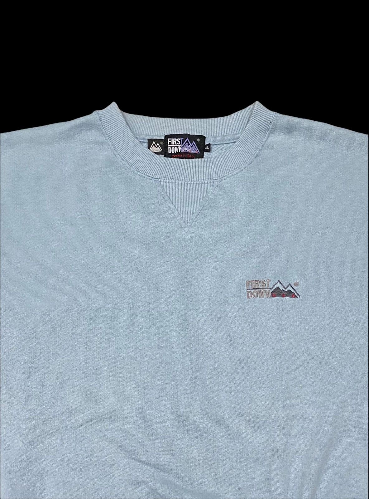 Other FIRST DOWN USA SWEATSHIRT SPELL OUT BIG LOGO Size US L / EU 52-54 / 3 - 5 Thumbnail