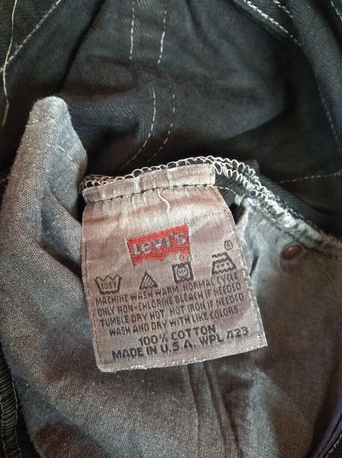 Levi's × Vintage 90s Vintage Levis 501 Black Made In USA Distressed Jeans Size US 31 - 13 Thumbnail