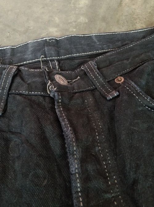 Levi's × Vintage 90s Vintage Levis 501 Black Made In USA Distressed Jeans Size US 31 - 9 Thumbnail