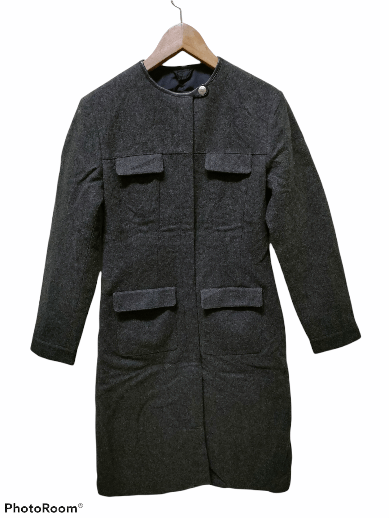 Prada 🔥 Best Offer🔥Prada Wool Long Jacket Size US XS / EU 42 / 0 - 1 Thumbnail