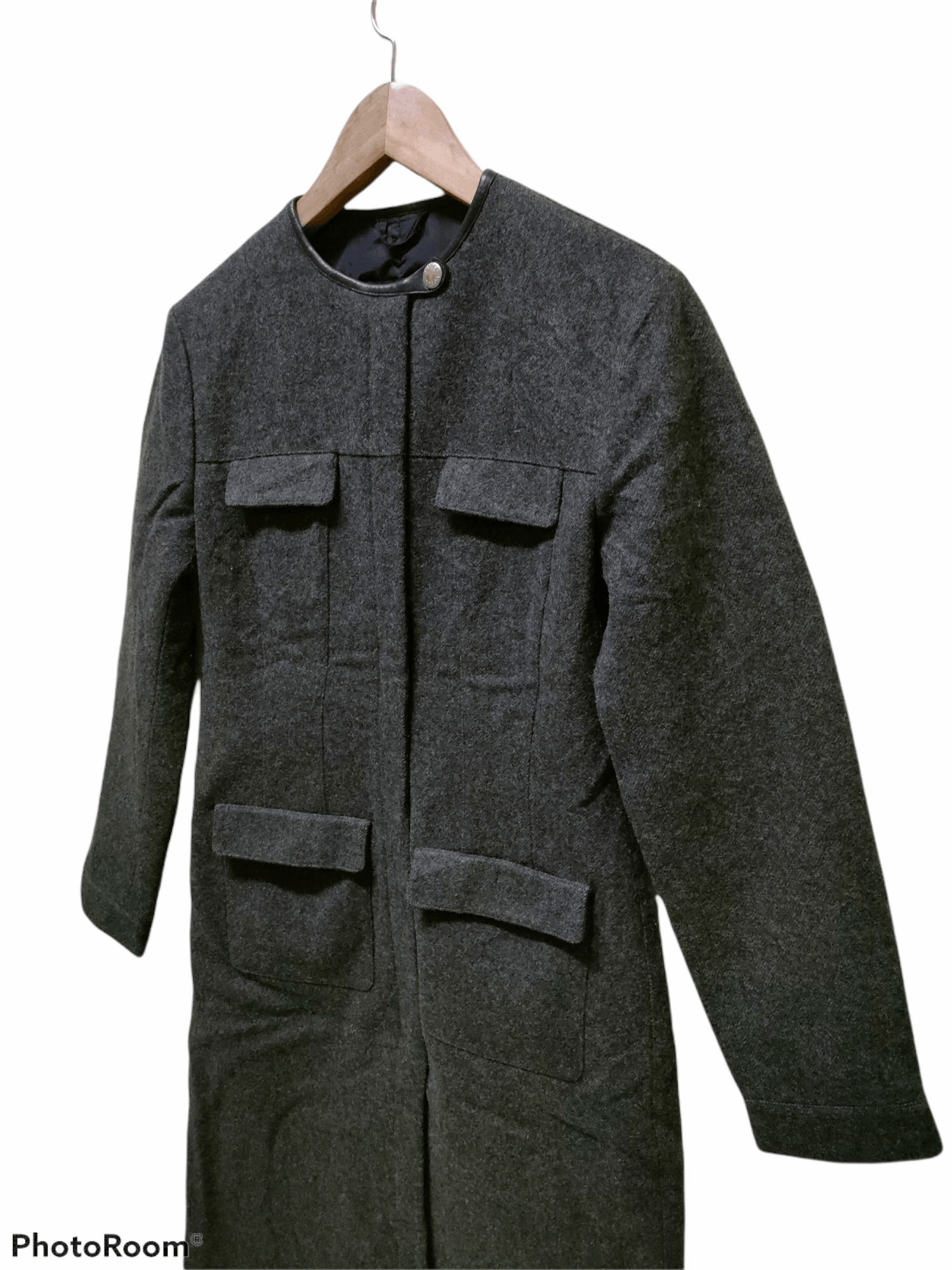 Prada 🔥 Best Offer🔥Prada Wool Long Jacket Size US XS / EU 42 / 0 - 2 Thumbnail