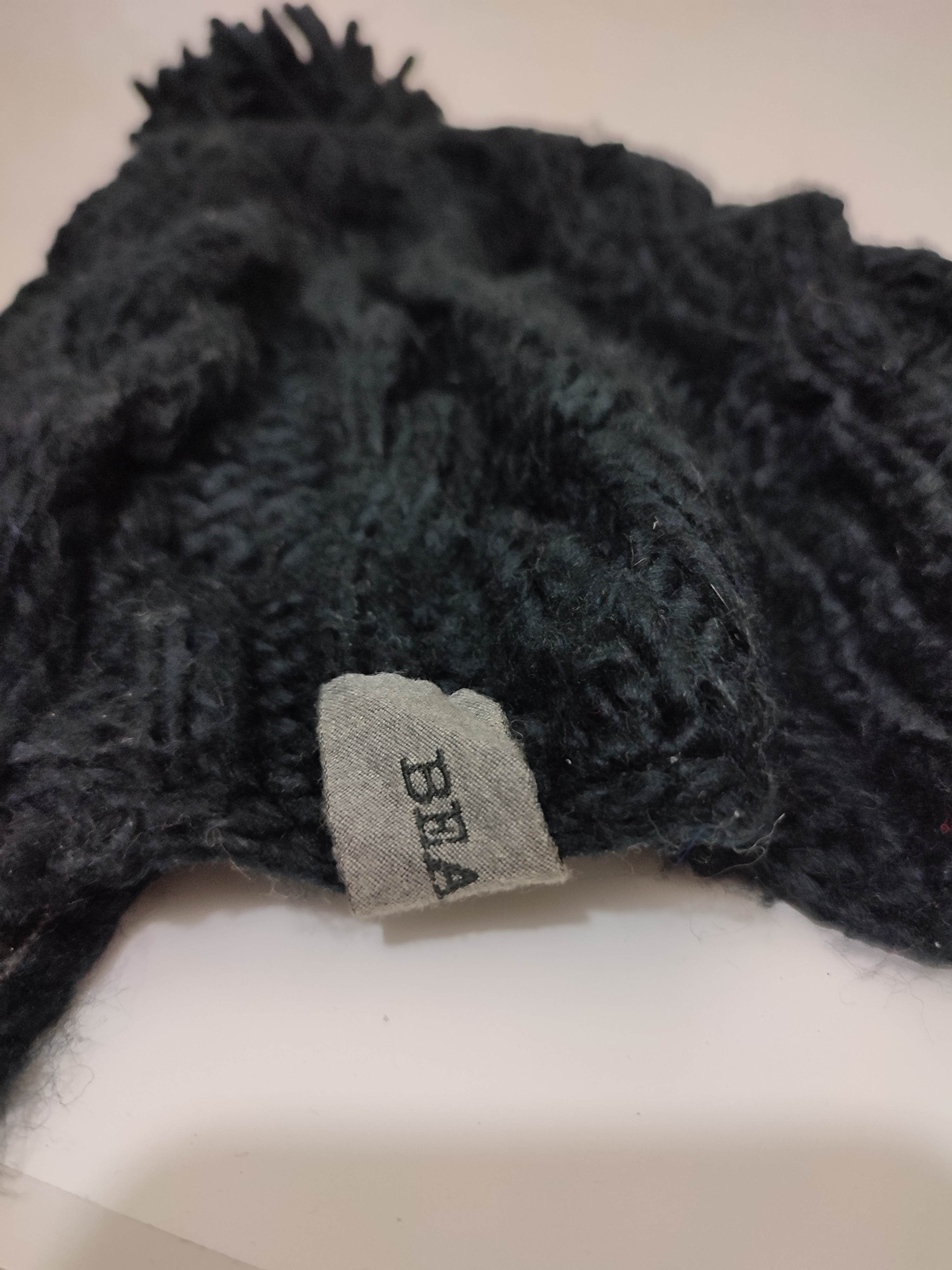 Beams Plus 🔥Beams Black Knitted Trapper Hats Size ONE SIZE - 7 Thumbnail