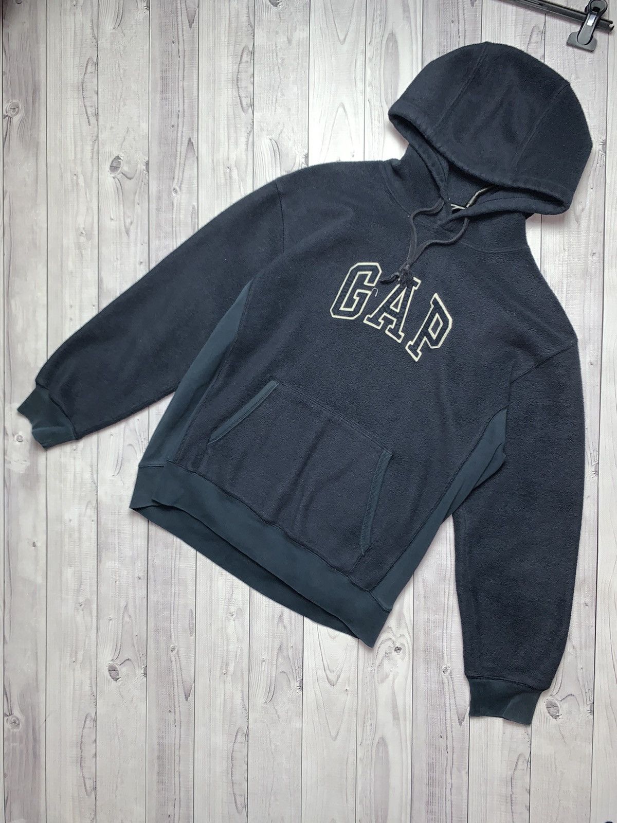Gap × Vintage Vintage Hoodie Gap Fleece Size S/M Size US S / EU 44-46 / 1 - 1 Thumbnail