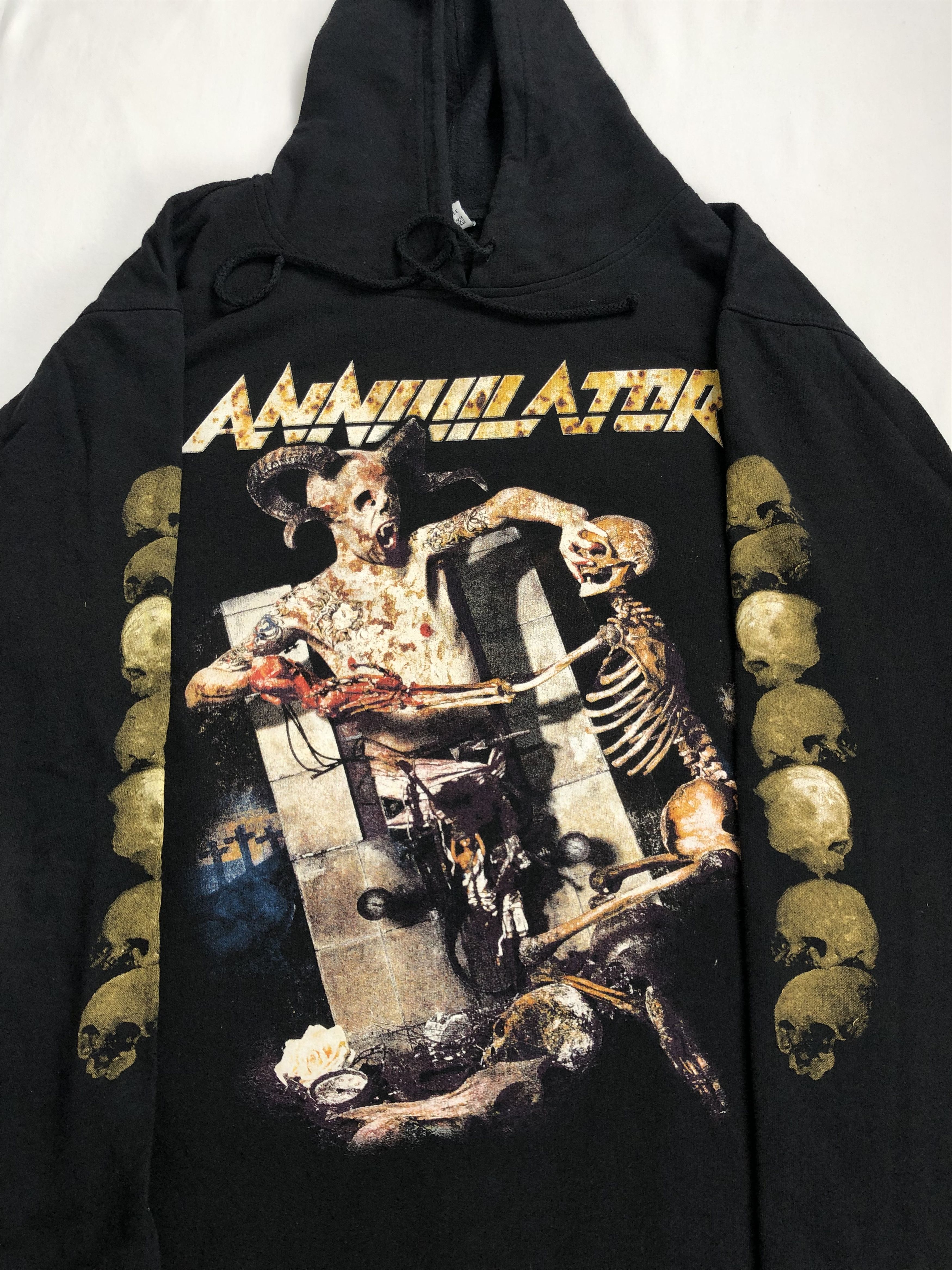 Band Tees Vintage 2001 Annihilator (Death Angel Nevermore Napalm) Size US XL / EU 56 / 4 - 3 Thumbnail