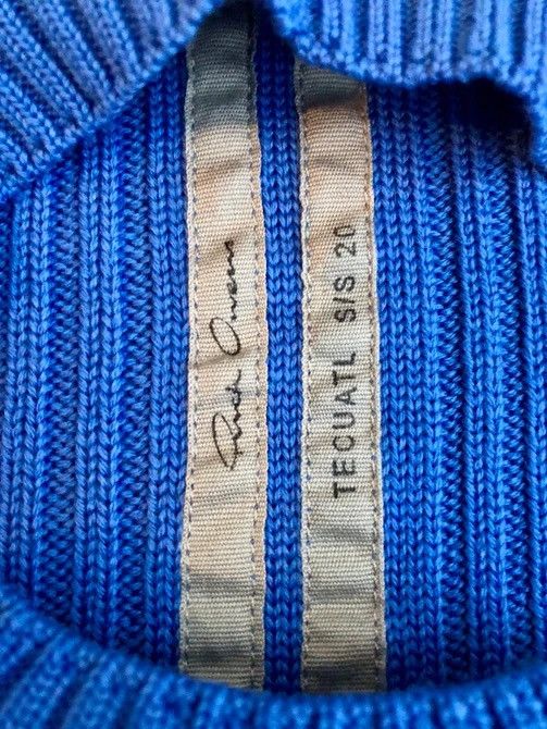 Rick Owens × Rick Owens Drkshdw NEW 🔥 FISHERMAN WOOL KNIT CROPPED TECUATL CARTI Size US L / EU 52-54 / 3 - 5 Thumbnail