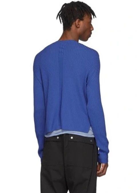 Rick Owens × Rick Owens Drkshdw NEW 🔥 FISHERMAN WOOL KNIT CROPPED TECUATL CARTI Size US L / EU 52-54 / 3 - 10 Thumbnail